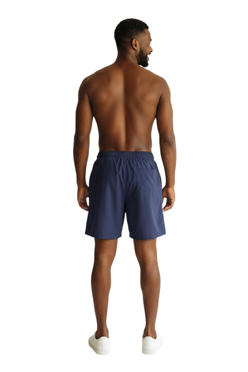 Kiefer Men's Solid Board Short with Liner