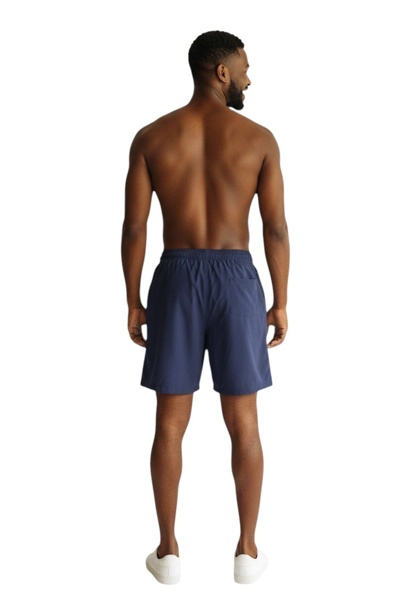 Kiefer Men's Solid Board Short with Liner
