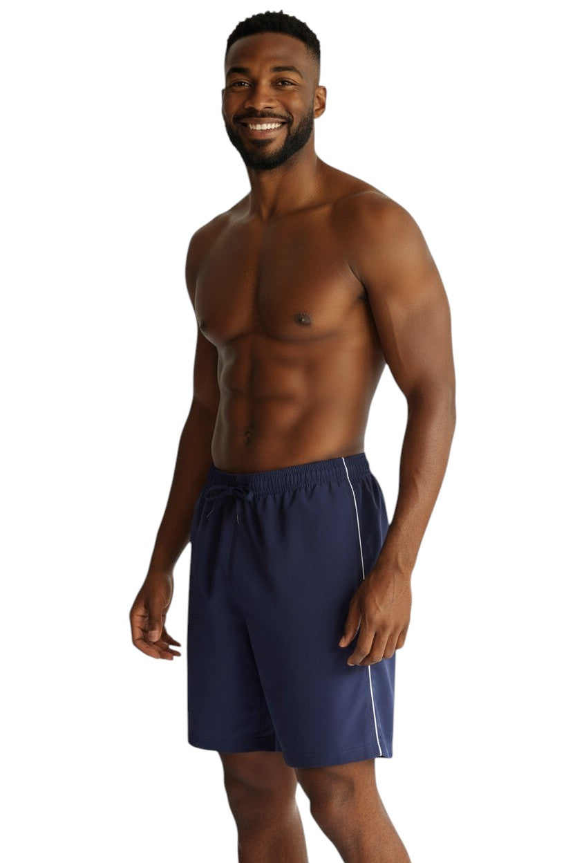 Kiefer Men's Solid Board Short with Liner