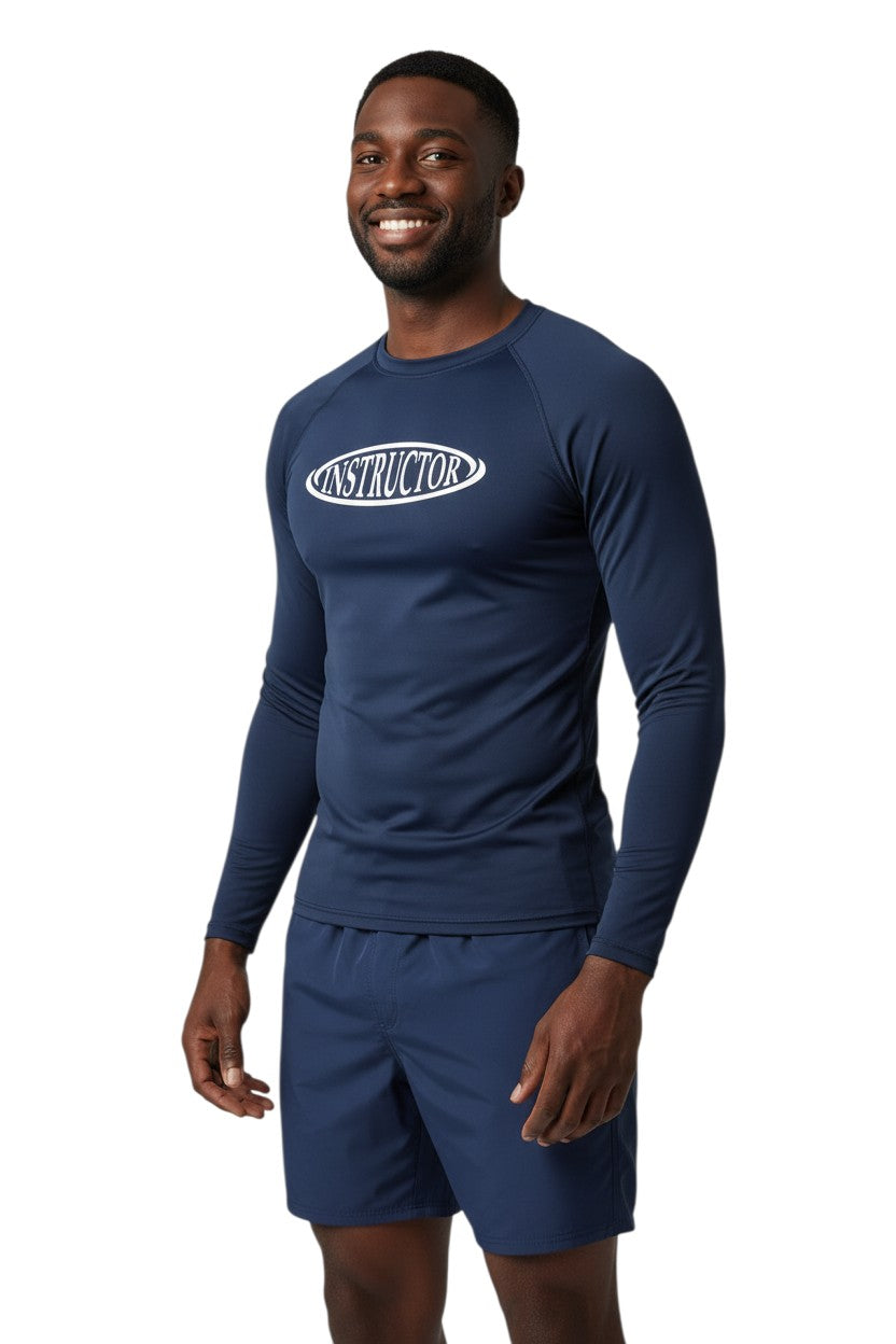 RISE Instructor Long Sleeve Crew Neck Rashguard