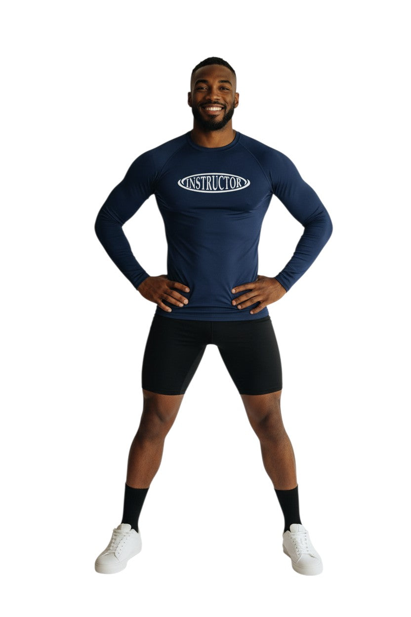 RISE Instructor Long Sleeve Crew Neck Rashguard