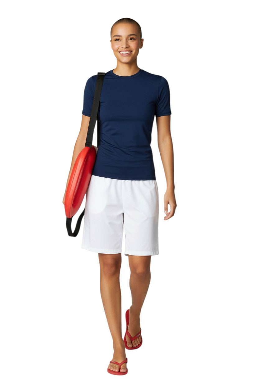 Kiefer Solid Short Sleeve Crewneck Rashguard