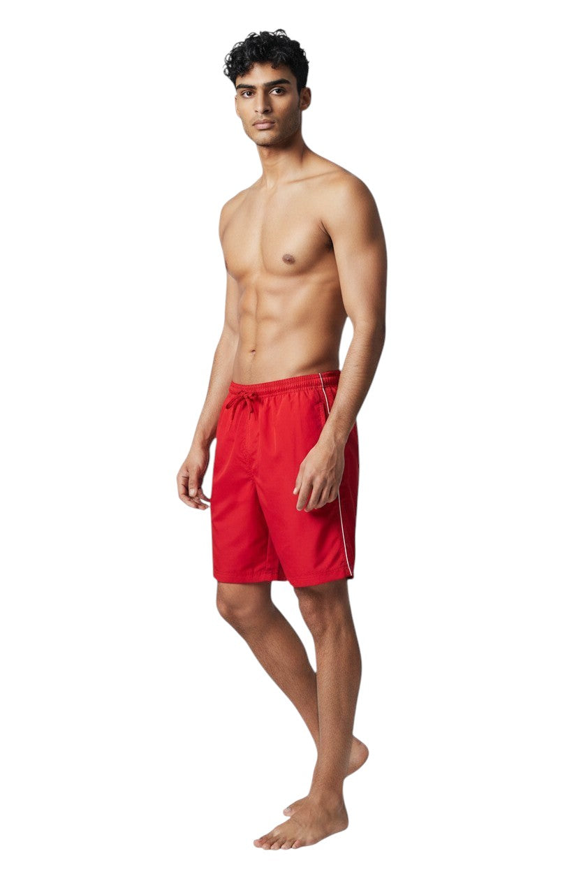 Kiefer Men's Solid Board Short with Liner