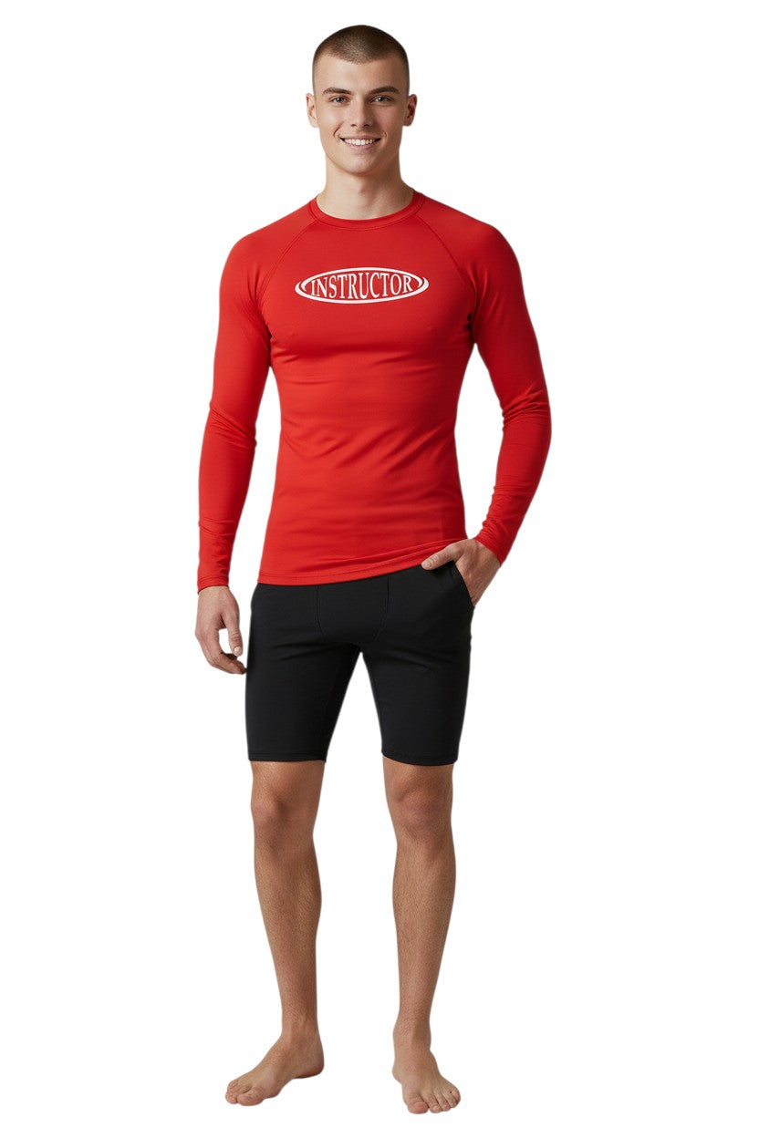 RISE Instructor Long Sleeve Crew Neck Rashguard