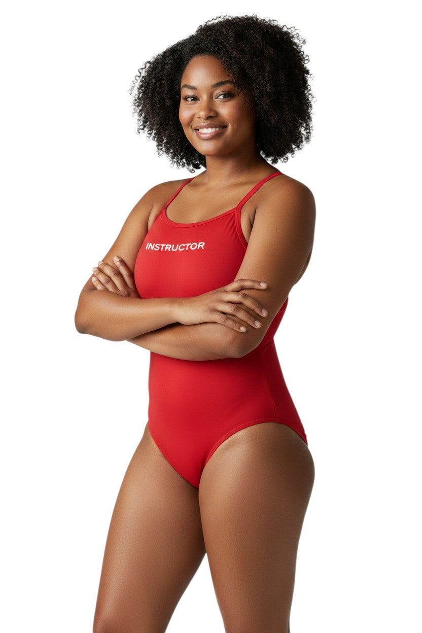 Kiefer Instructor H-Back One Piece Swimsuit