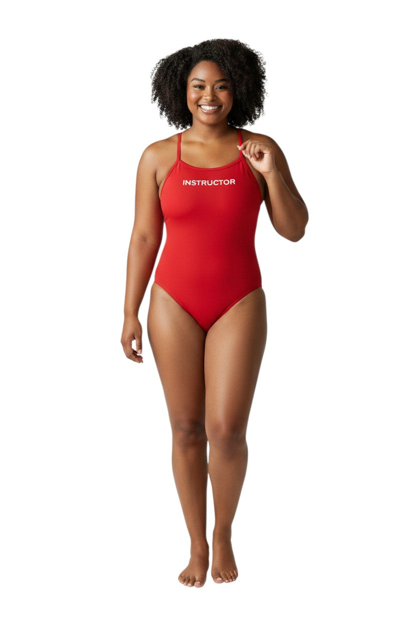 Kiefer Instructor H-Back One Piece Swimsuit
