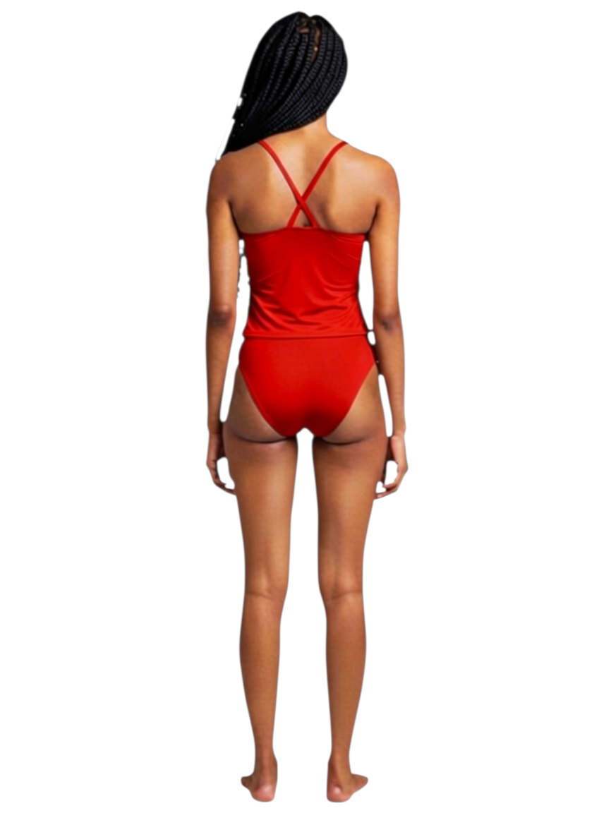 RISE Solid Workout Tankini