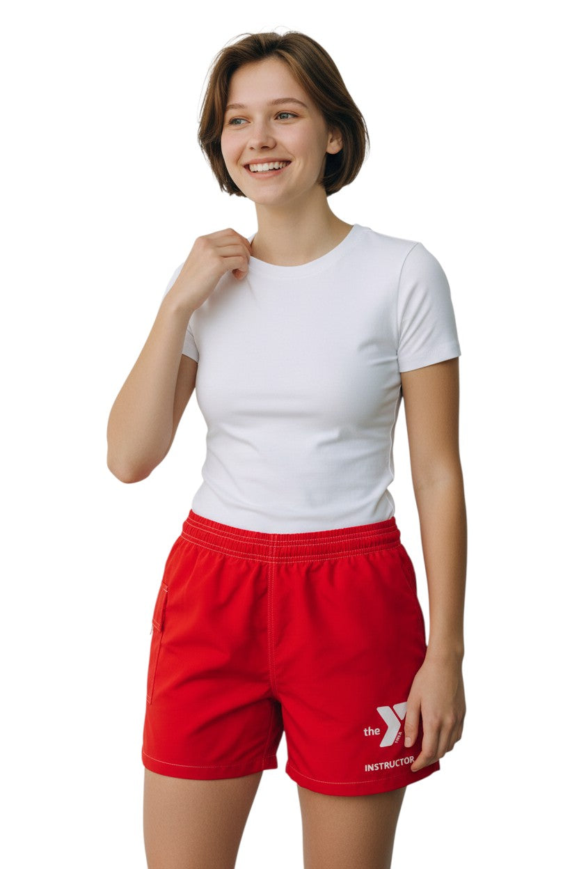 YMCA Instructor Female Board Shorts