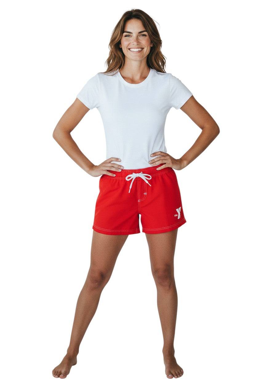 YMCA Female 5" Inseam Poly Short