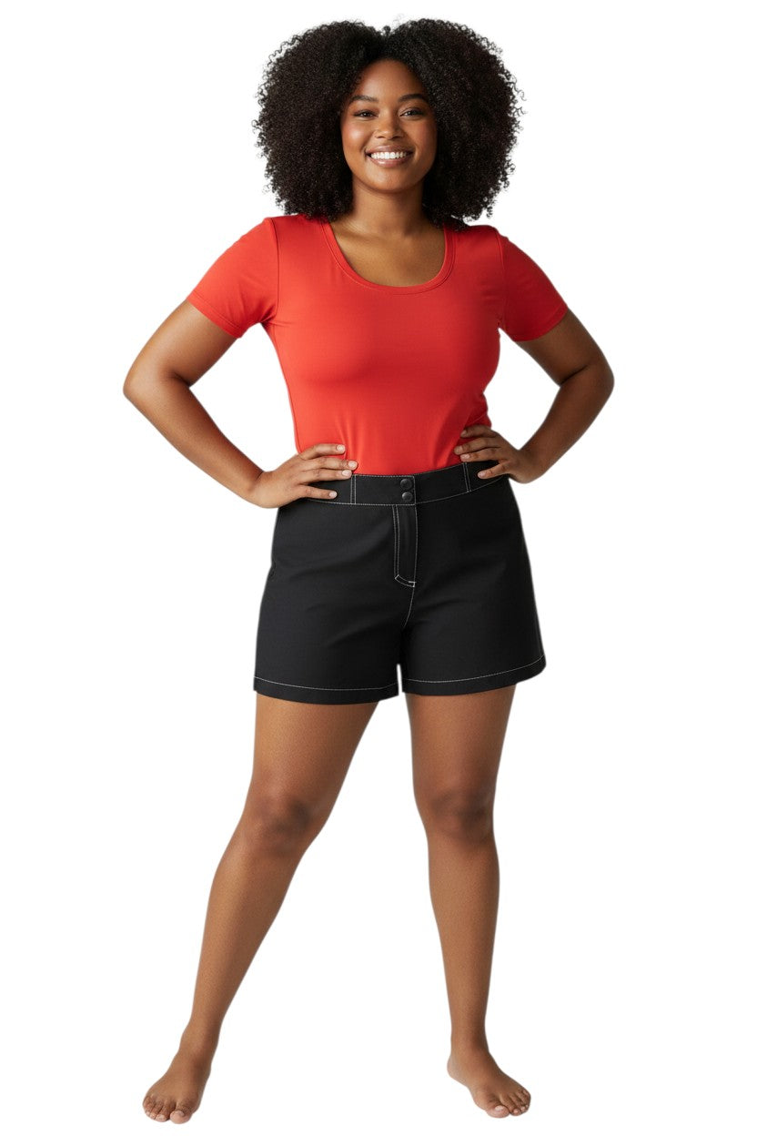 RISE Solid Female Flex Short