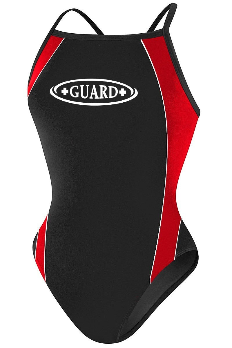 RISE Guard H-Back Poly Splice One Piece Swimwear