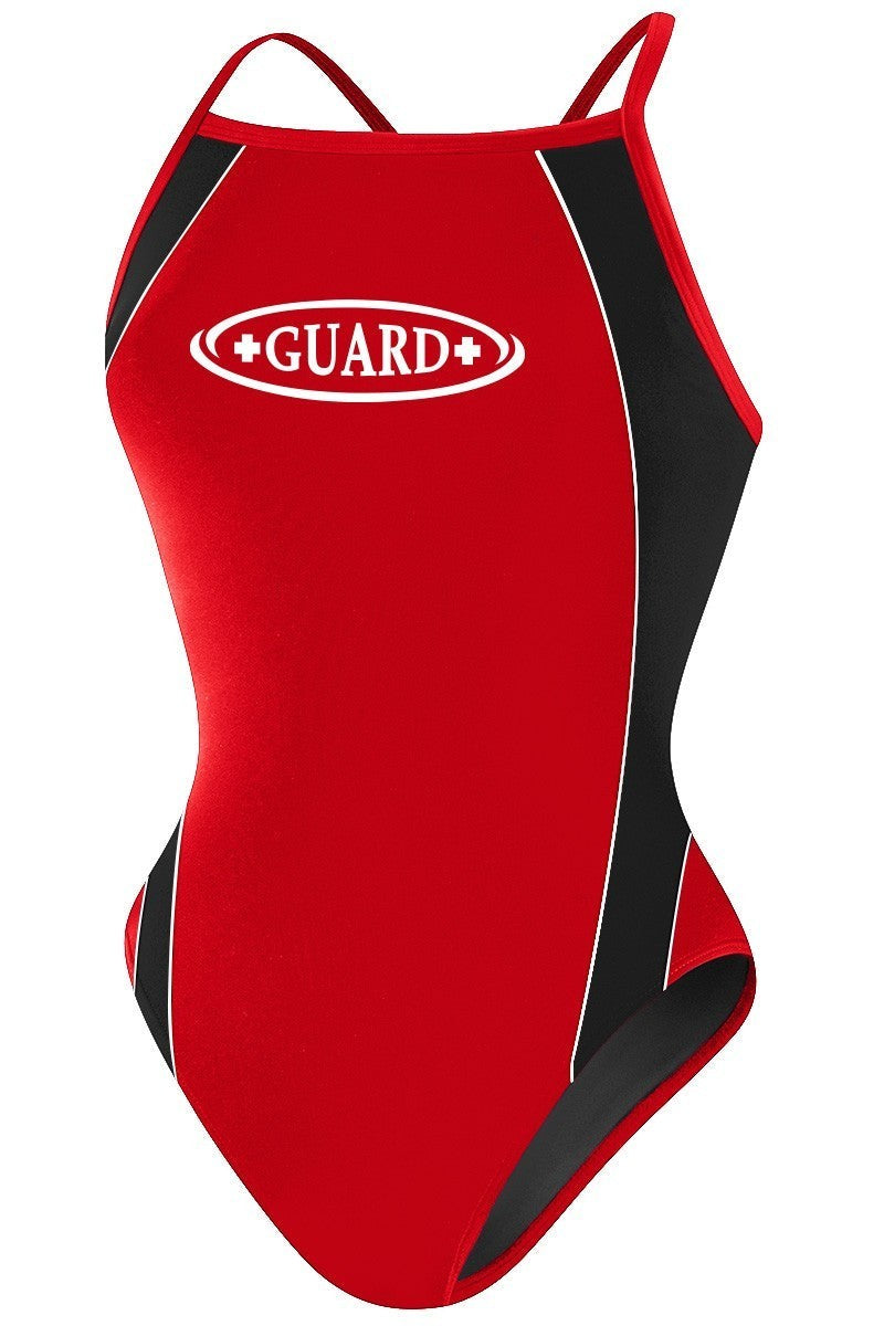 RISE Guard H-Back Poly Splice One Piece Swimwear