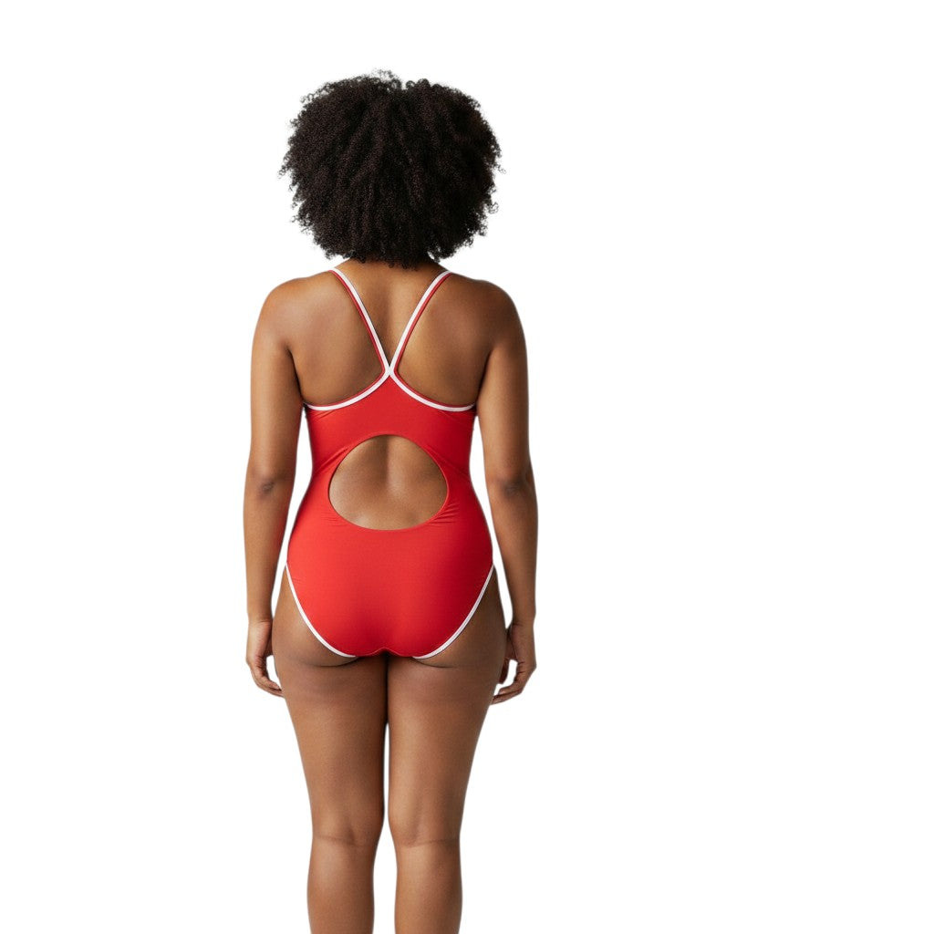 RISE Solid H-Back Reversible One Piece Swimwear