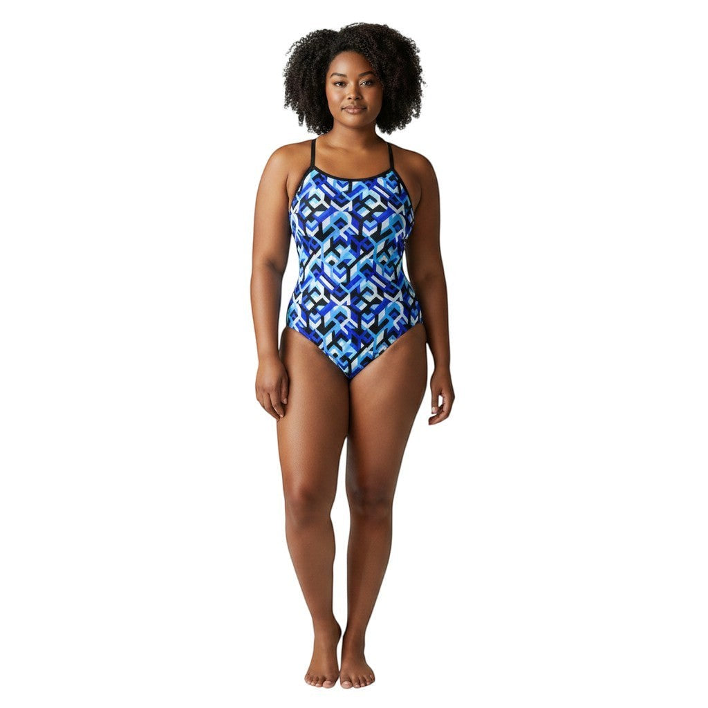 RISE Sandies Female Breakout Poly One Piece Swimsuit