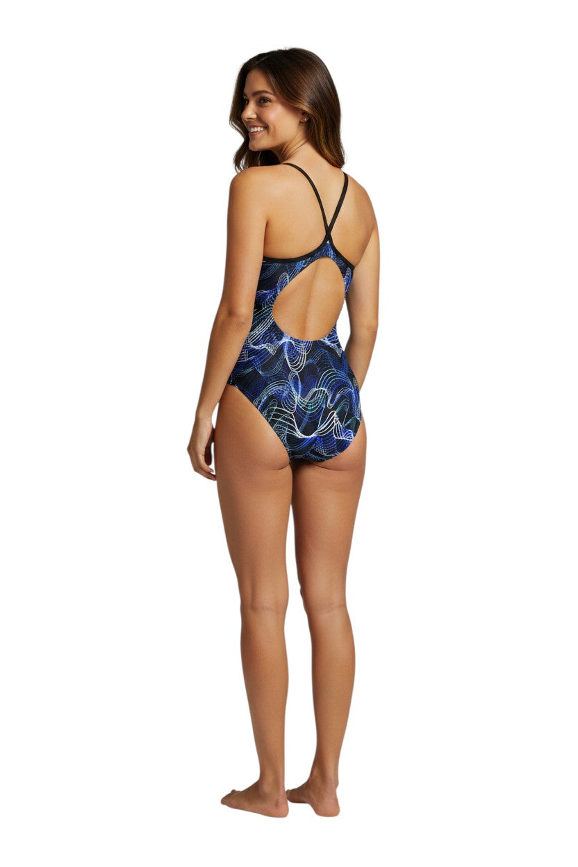 RISE Sandies Female Helix Poly Swimsuit