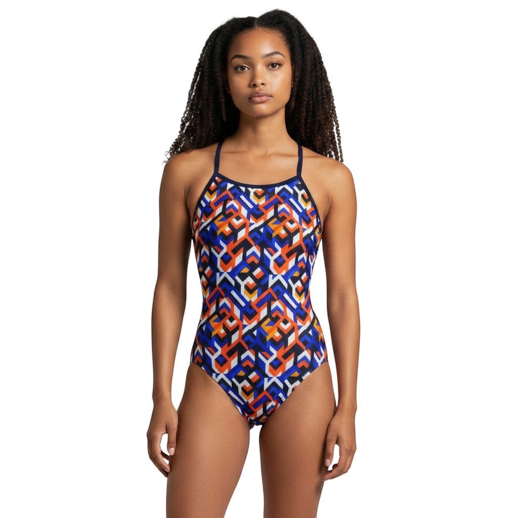 RISE Sandies Female Breakout Poly One Piece Swimsuit