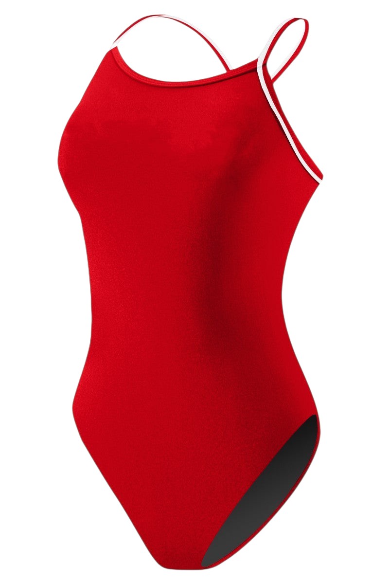 RISE Solid H-Back Reversible One Piece Swimwear