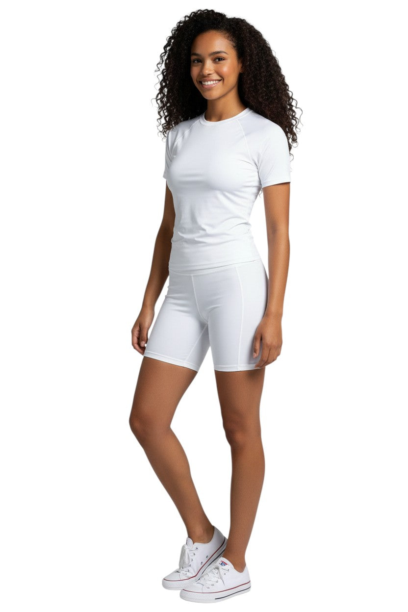 Kiefer Solid Short Sleeve Crewneck Rashguard