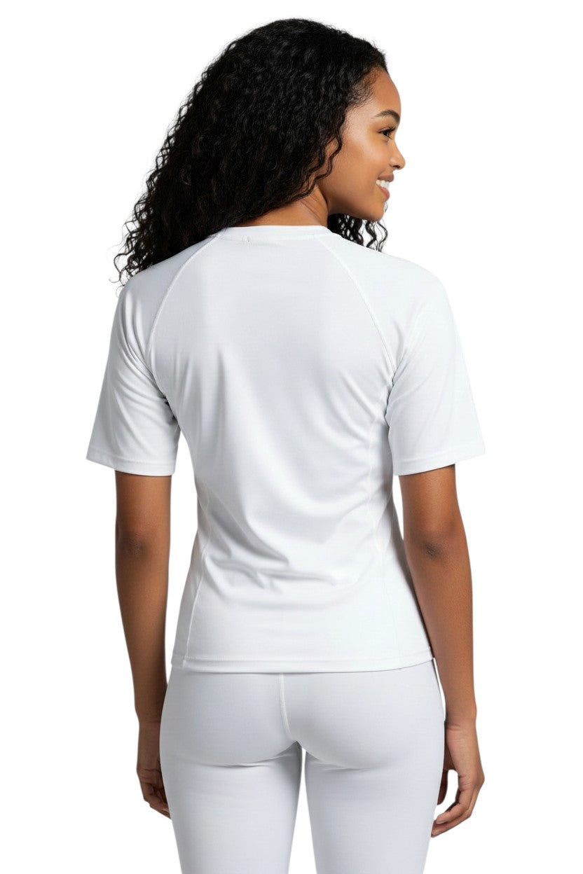 Kiefer Solid Short Sleeve Crewneck Rashguard