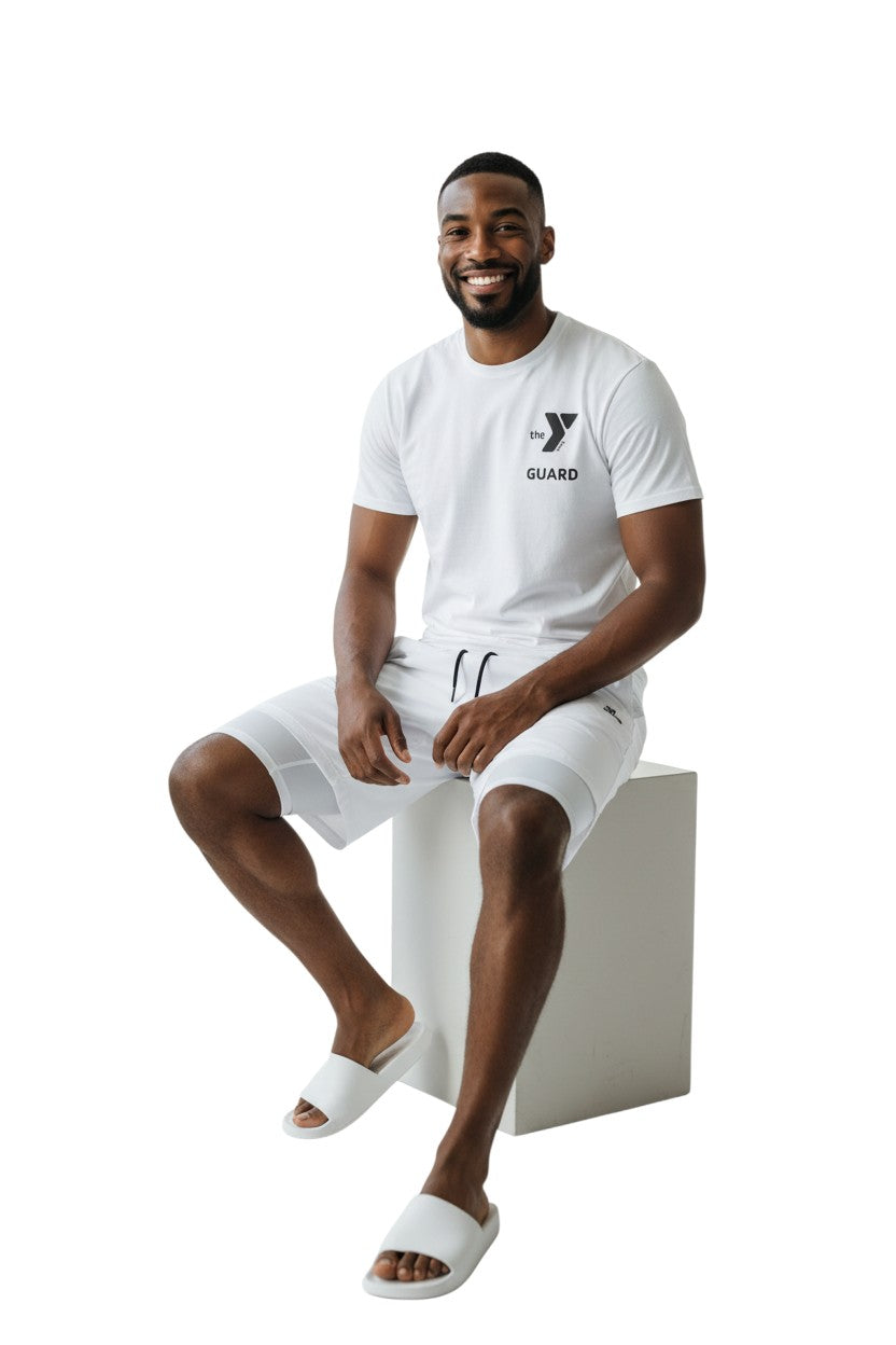 YMCA Unisex Kiefer Guard S/S Crewneck Rashguard