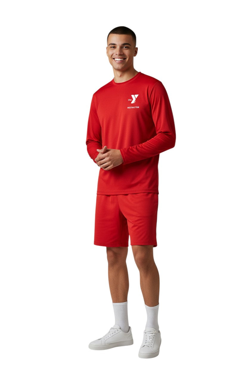 YMCA Kiefer Instructor L/S Crewneck Rashguard