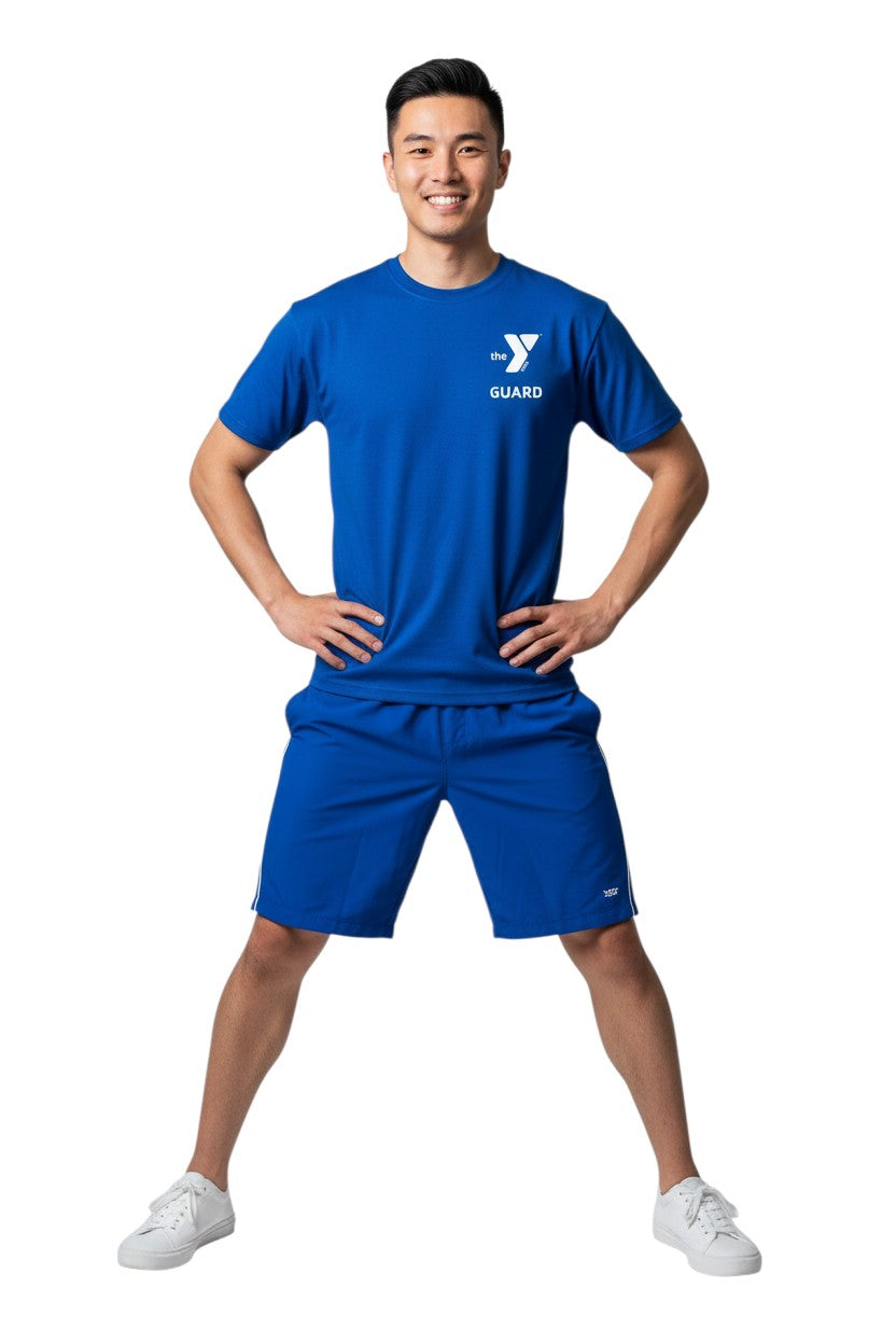 YMCA Unisex Kiefer Guard S/S Crewneck Rashguard