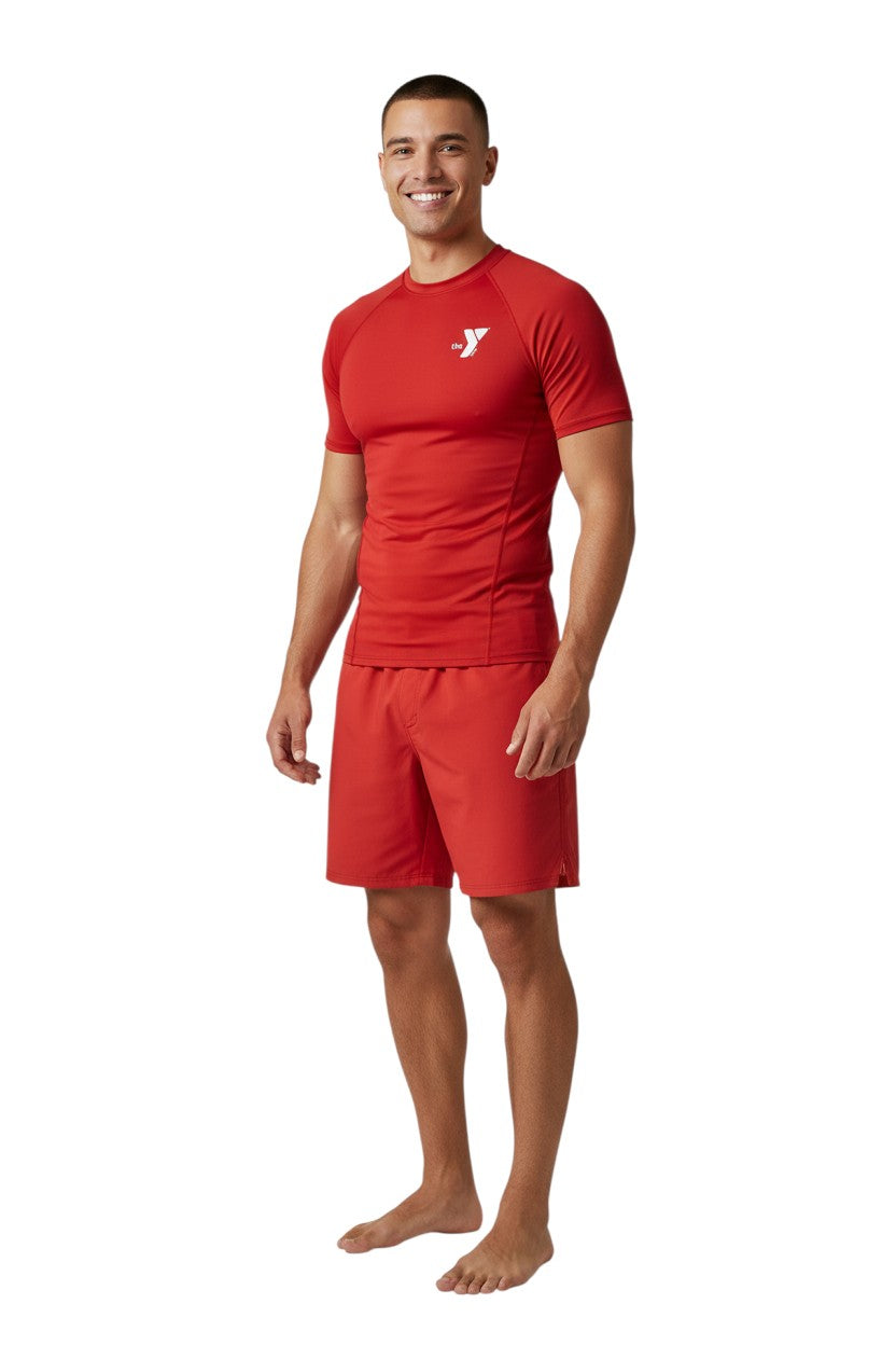 YMCA Unisex Kiefer S/S Crewneck Rashguard