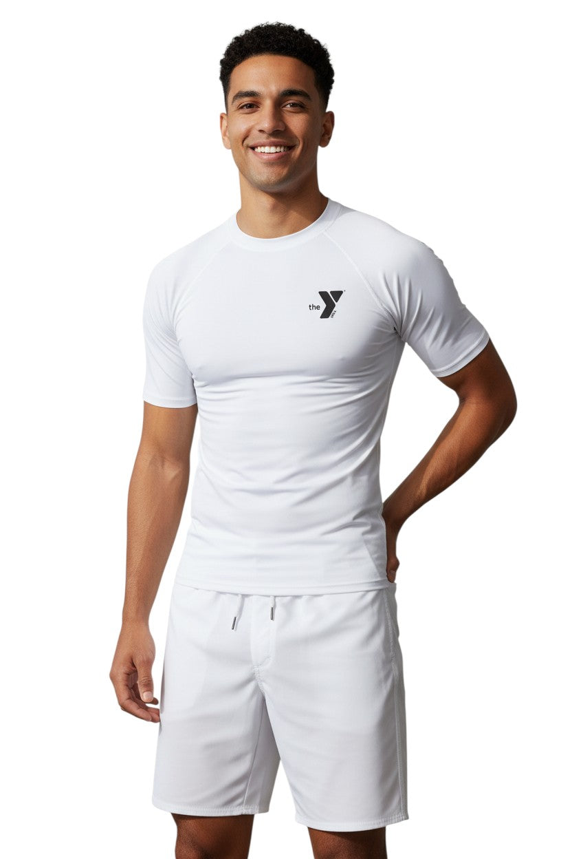 YMCA Unisex Kiefer S/S Crewneck Rashguard
