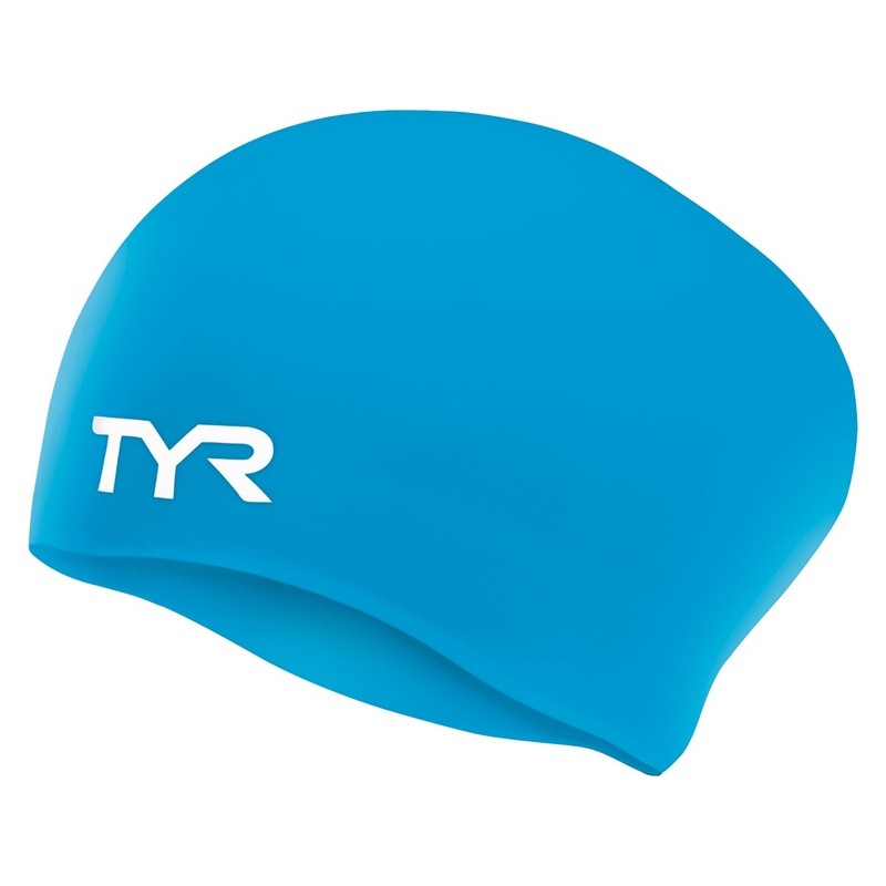 TYR Long Hair Wrinkle-free Swim Cap