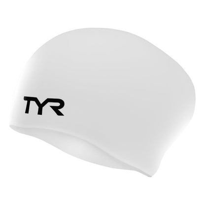 TYR Long Hair Wrinkle-free Swim Cap