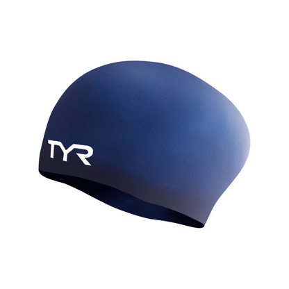 TYR Long Hair Wrinkle-free Swim Cap