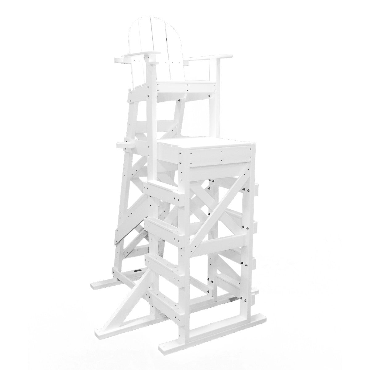 Tailwind X-Tall Lifeguard Chair w/ Side Step-White