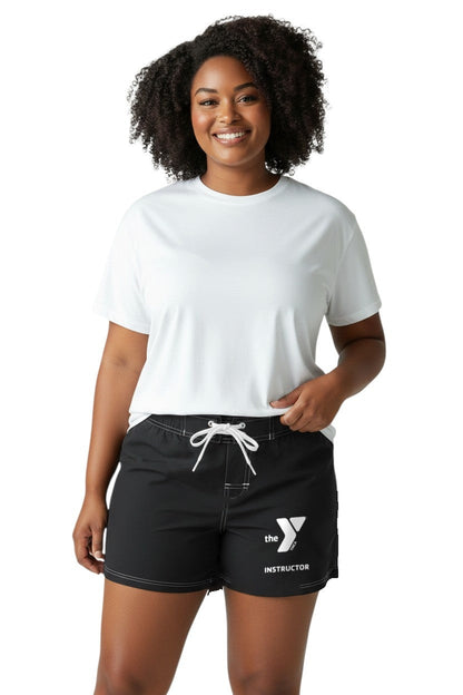 YMCA Instructor Female 5" Inseam Poly Short
