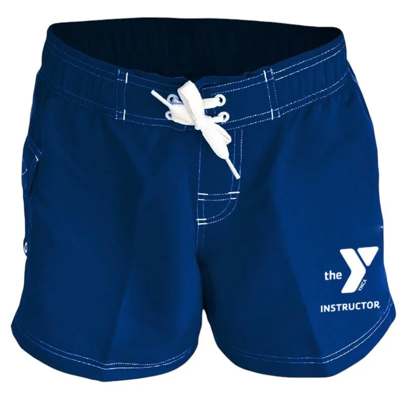YMCA Instructor Female 5" Inseam Poly Short
