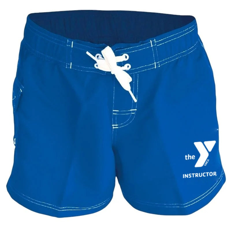 YMCA Instructor Female 5" Inseam Poly Short