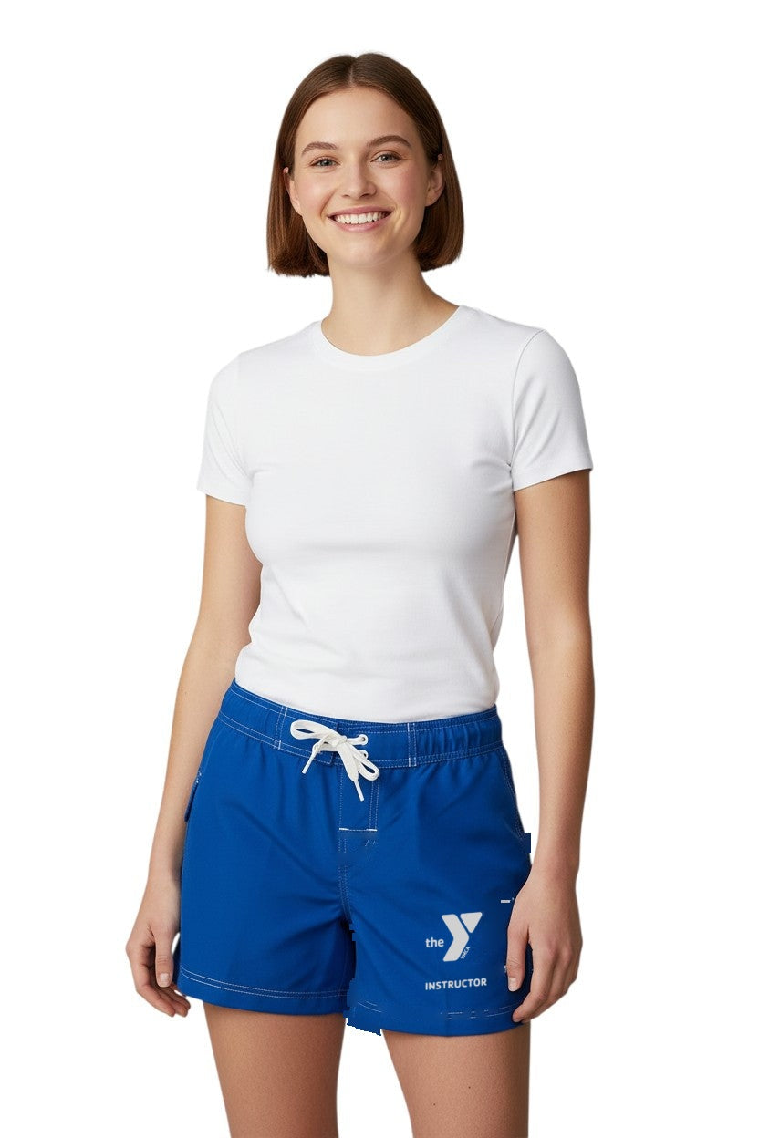 YMCA Instructor Female 5" Inseam Poly Short