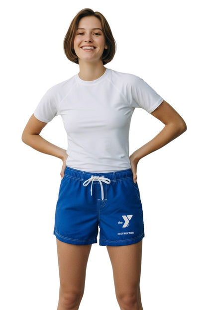 YMCA Instructor Female 5" Inseam Poly Short