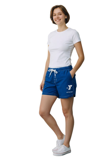YMCA Instructor Female 5" Inseam Poly Short