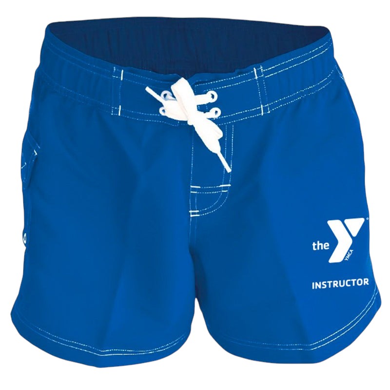 YMCA Instructor Female 5" Inseam Poly Short