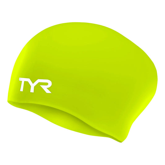 TYR Long Hair Wrinkle-free Swim Cap