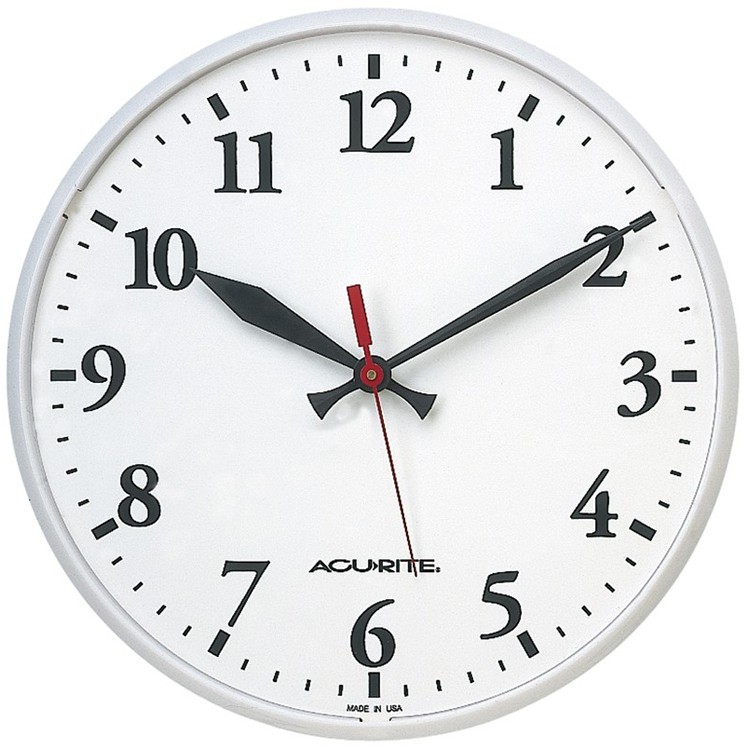 pool clock and thermometer