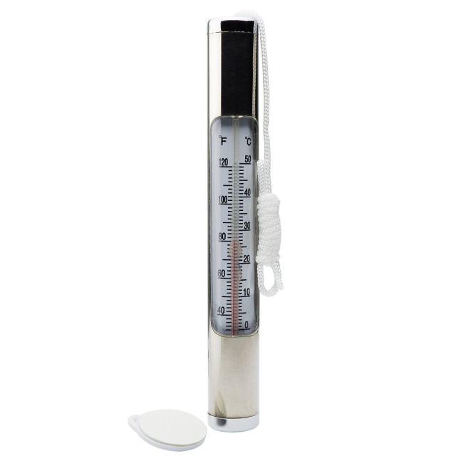 Chrome Thermometer 