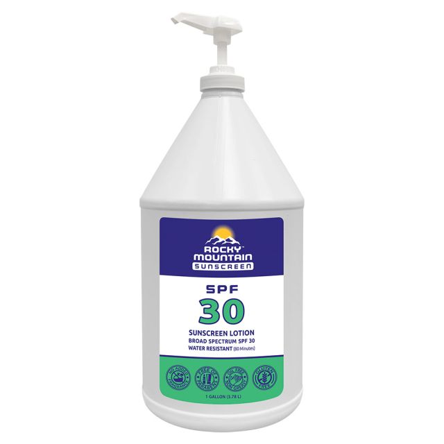 Rocky Mountain Gallon Pump Sunscreen SPF 30