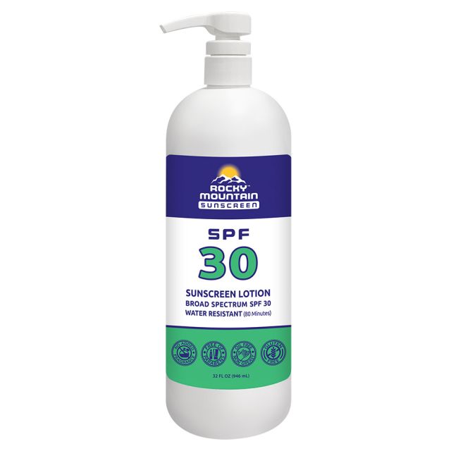 Rocky Mountain Pump 32oz Sunscreen SPF 30