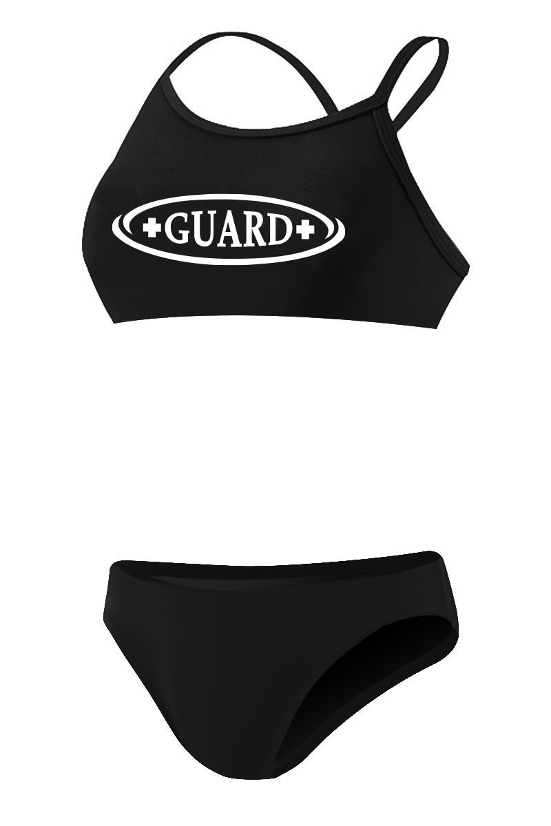 Guard Female Poly V Back Bikini