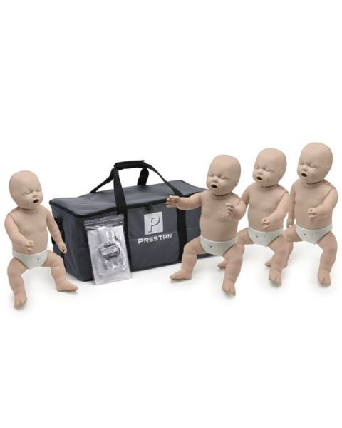 Prestan Infant Manikins 4-pack with CPR Monitor