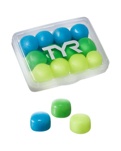 TYR Kids Soft Silicone Ear Plugs - 12 Pack (6 Pairs)