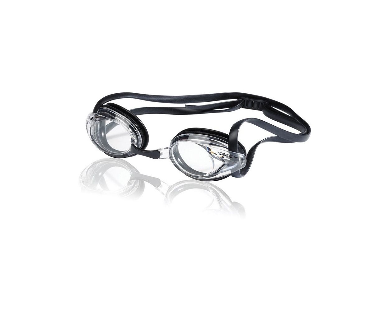 Clear-2.50 MSRP $21.99 Speedo Vanquisher Optical Competitive Swim Goggle 
