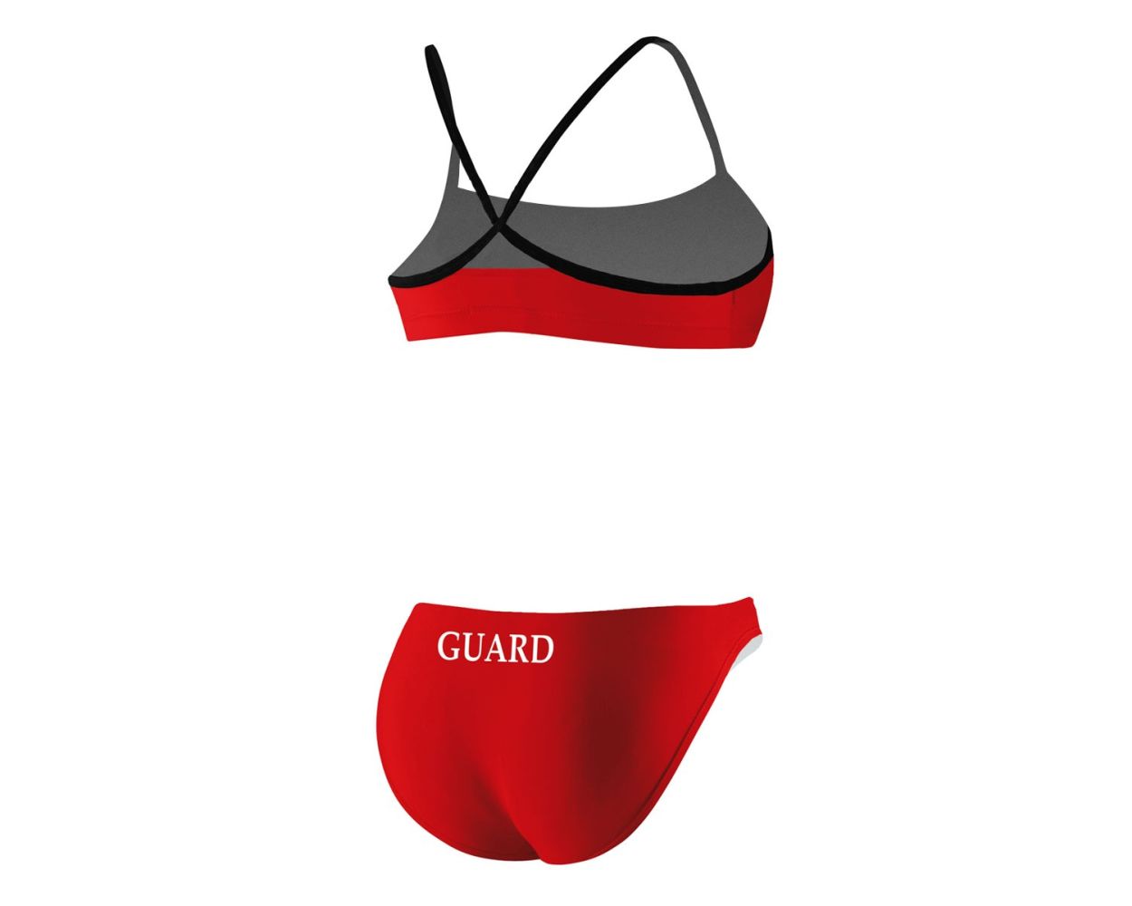 RISE Guard Poly 2 Piece Color Trim Bikini