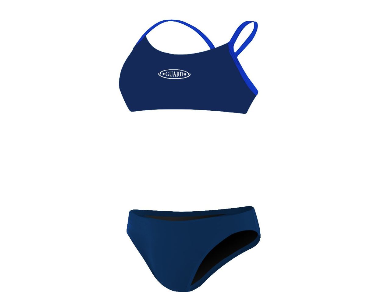 RISE Guard Poly 2 Piece Color Trim Bikini